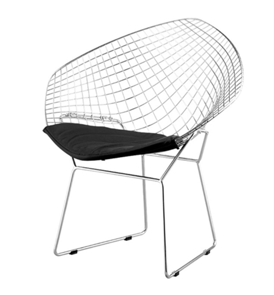 Diamond Wire Form Chair Base